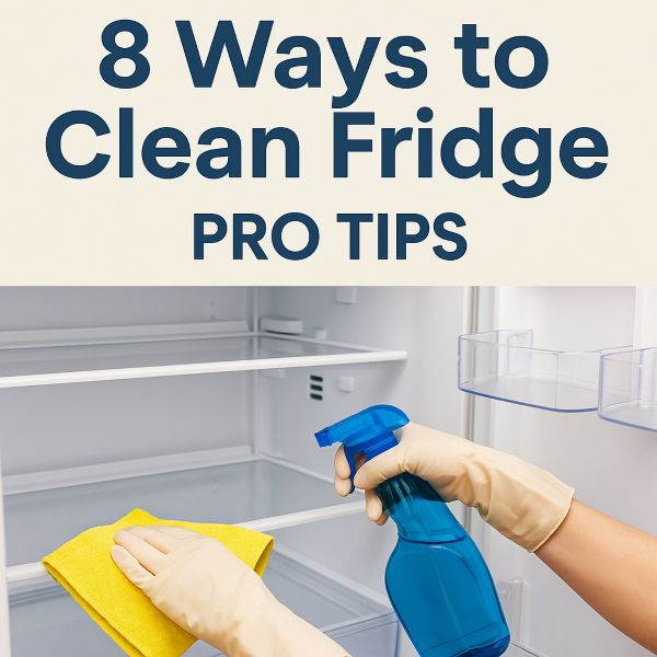 8 Ways How to Clean Fridge (Pro Tips)