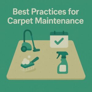 Best Practices for Carpet Maintenance