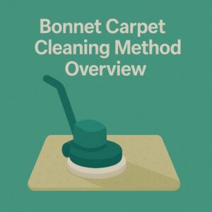 Bonnet Carpet Cleaning Method Overview