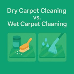 Dry Carpet Cleaning vs Wet Carpet Cleaning