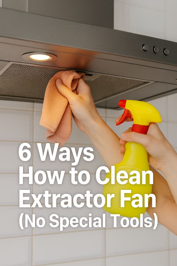 How to Clean Extractor Fan