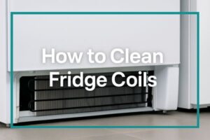 How to Clean Fridge Coils