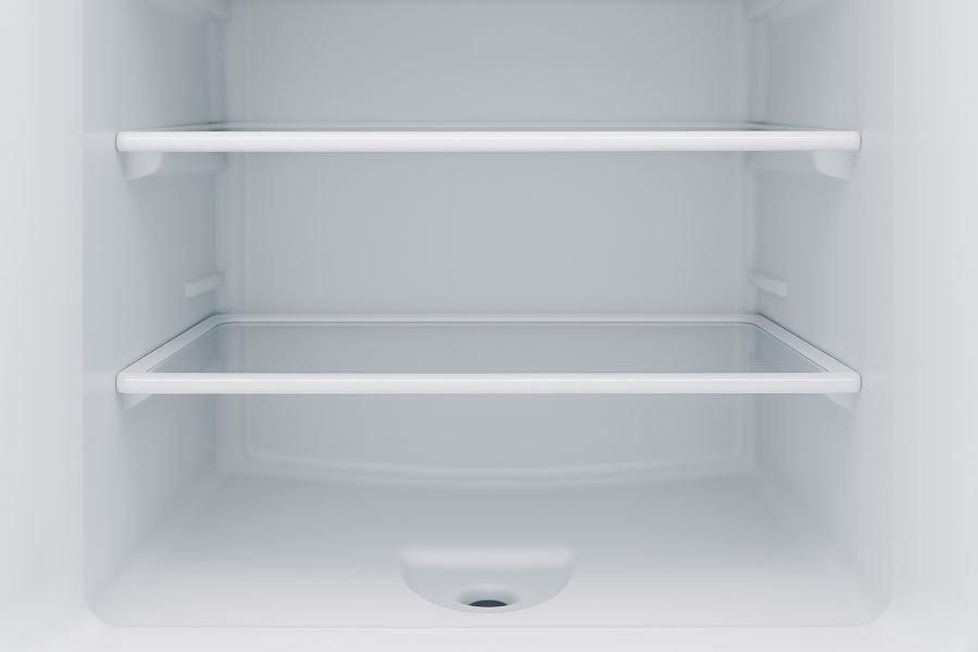 how to clean fridge drain hole