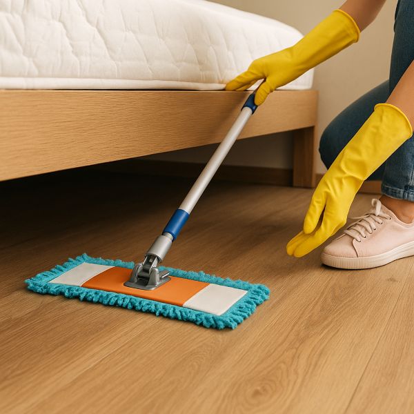 How to Clean Under the Bed