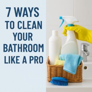 How to Clean Your Bathroom