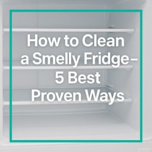 How to Clean a Smelly Fridge