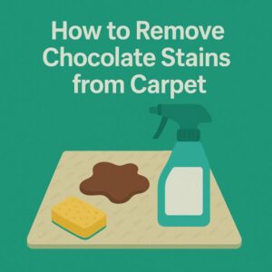 How to Remove Chocolate Stains from Carpet
