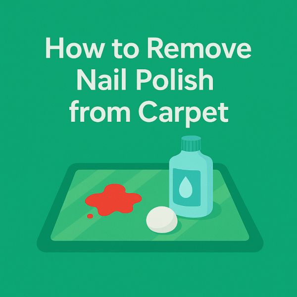 How to Remove Nail Polish from Carpet