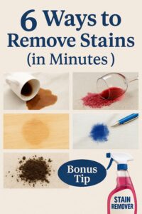 how to Remove Stains