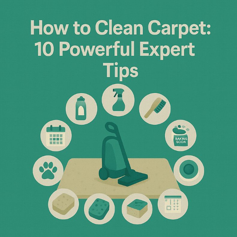 how to clean carpet